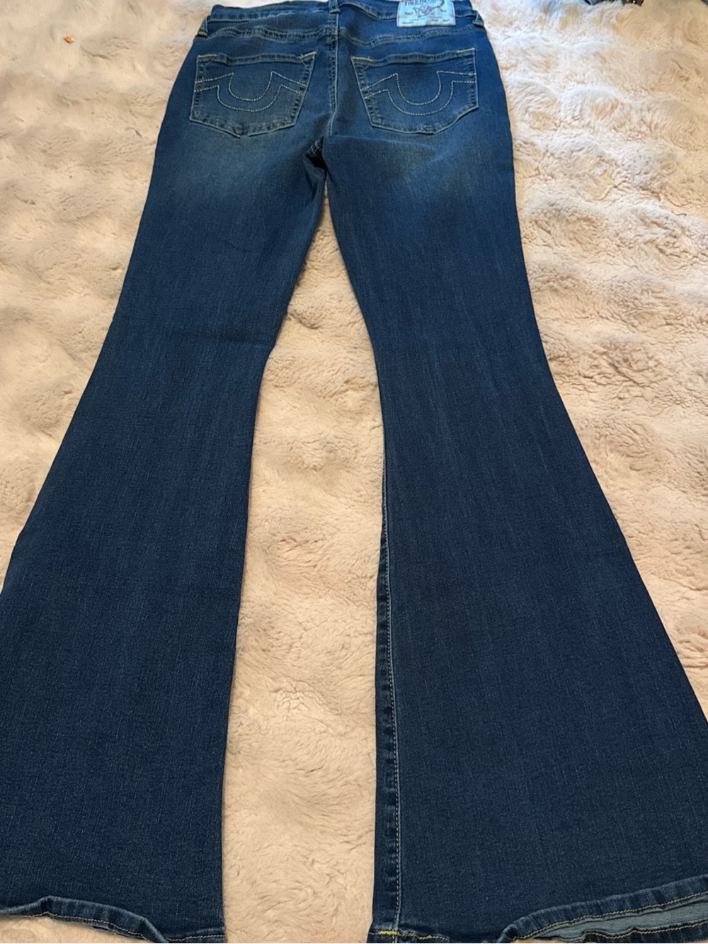 True Religion Dark Blue Flare Jeans